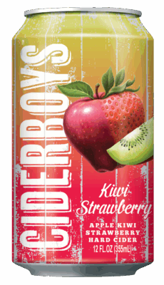 Ciderboys Kiwi Strawberry can