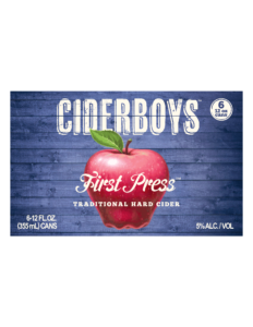 Ciderboys First Press 6 Pack Cans Front