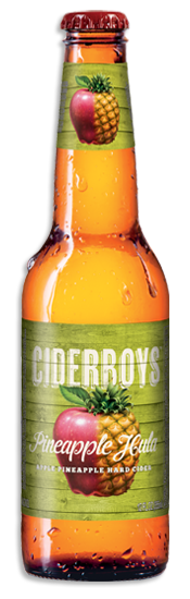 Ciderboys Pineapple Hula bottle