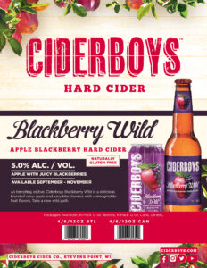 Ciderboys Blackberry Wild Sell Sheet
