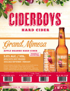 Ciderboys Grand Mimosa Sell Sheet