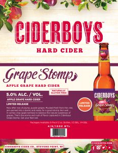 Ciderboys Grape Stomp Sell Sheet