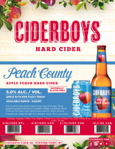 Ciderboys Peach County Sell Sheet