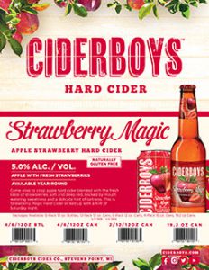CIderboys Strawberry Magic sell sheet