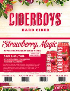 Ciderboys Strawberry Magic sell sheet