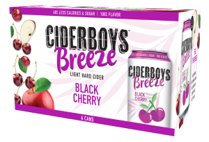 Ciderboys Breeze Black Cherry 6 pack cans