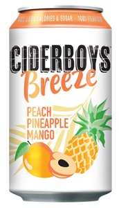 Ciderboys Breeze Peach Pineapple Mango Can