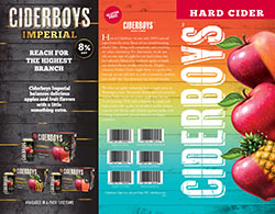Ciderboys Brochure Side One