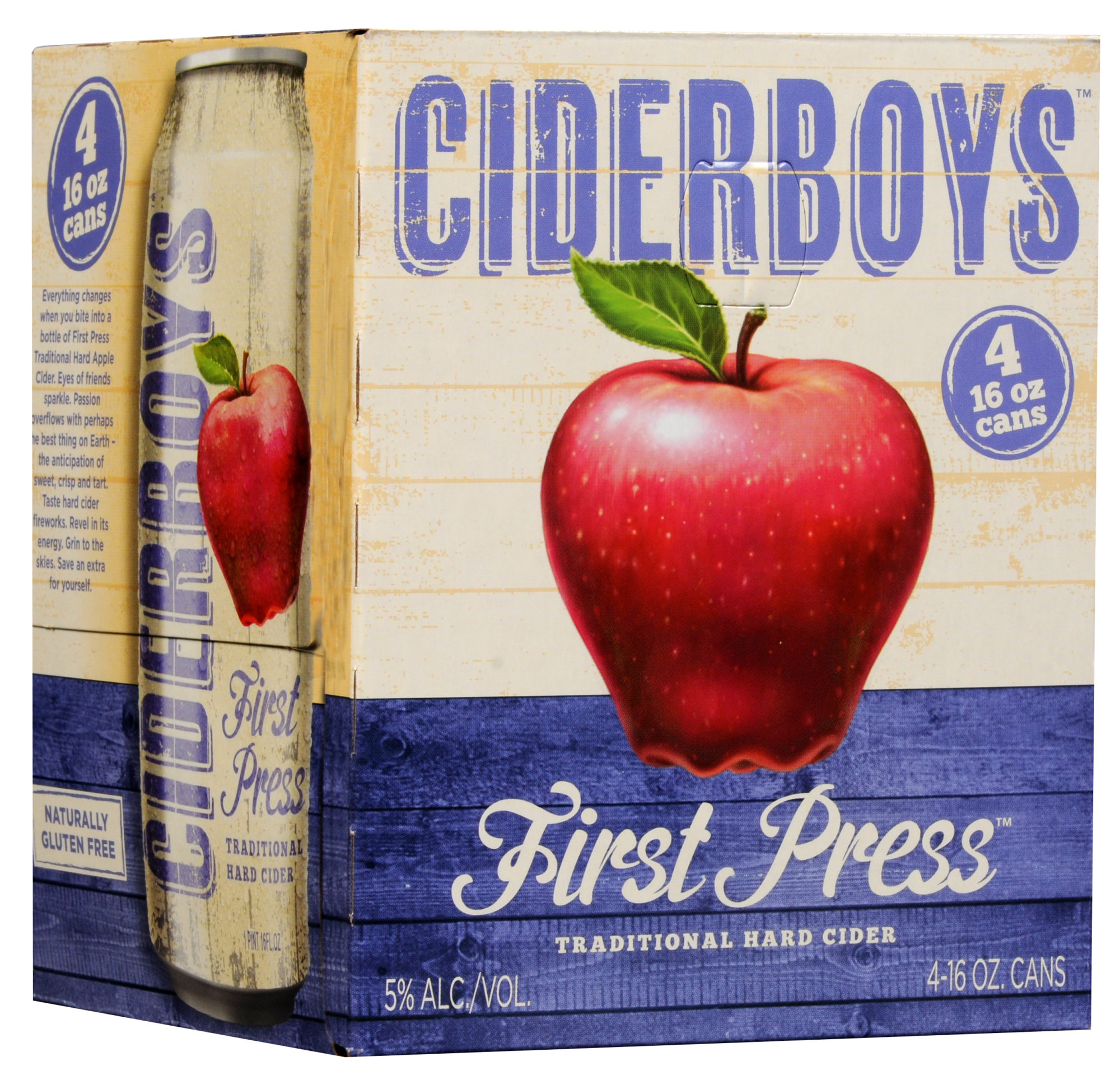 Ciderboys First Press 16oz Can Carton