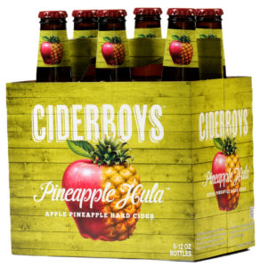 Ciderboys Pineapple Hula 6 Pack Bottles Left