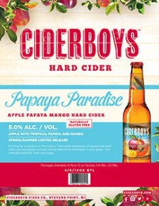 Ciderboys Papaya Paradise Sell Sheet