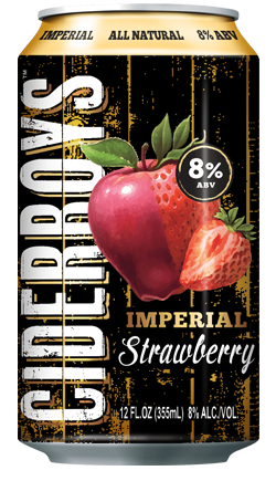 Ciderboys Imperial Strawberry bottle