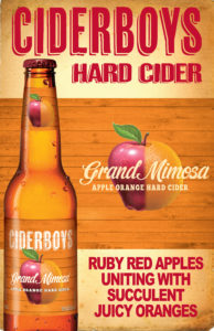 Ciderboys Grand Mimosa Easel