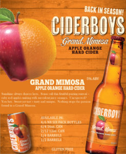 Ciderboys Grand Mimosa Poster