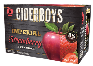 Ciderboys Imperial Strawberry 6-pack cans