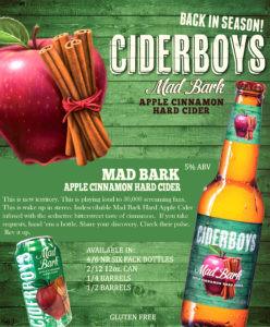 Ciderboys Mad Bark Poster