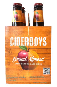 Ciderboys Grand Mimosa 6-Pack Bottles Side