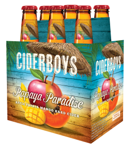 Ciderboys Papaya Paradise 6 pack bottles