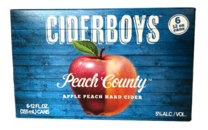 Ciderboys Peach County 6 Pack Cans