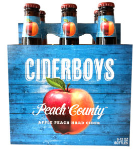 Ciderboys Peach County 6 Pack Bottles