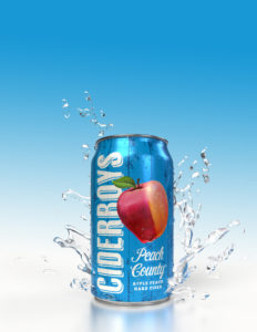 Ciderboys Peach County Can Splash