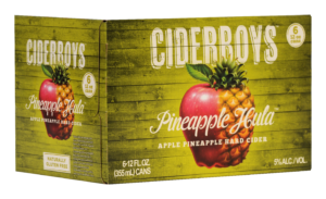 Ciderboys Pineapple Hula 6 Pack Can Right