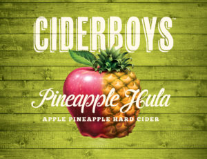 Ciderboys Pineapple Hula Logo
