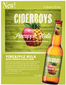 Ciderboys Pineapple Hula Poster