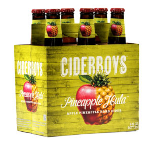 Ciderboys Pineapple Hula 6 Pack Bottles Right