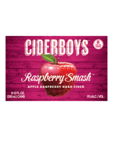 Ciderboys Raspberry Smash 6 Pack Bottles Front