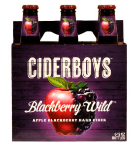 Ciderboys Blackberry Wild 6 Pack Bottles Front