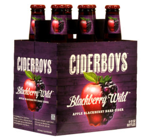 Ciderboys Blackberry Wild 6 Pack Bottles Right